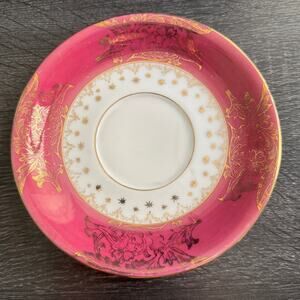 VTG National Potteries‎ Cleveland OH Made In Japan Small Dish Plate Trinket Tray